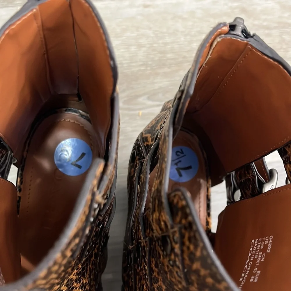 Coach Brown Ankle Boots - Picture 7 of 11